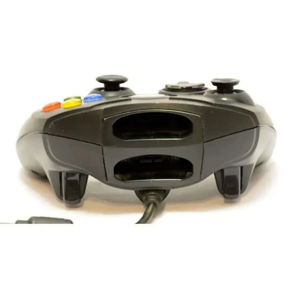 Original Microsoft XBOX Controller S Type Wired Black OEM w/ Breakaway Cable - Image 4