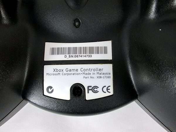 Original XBOX OEM Fat Black Duke Controller Pre-Owned - Image 4