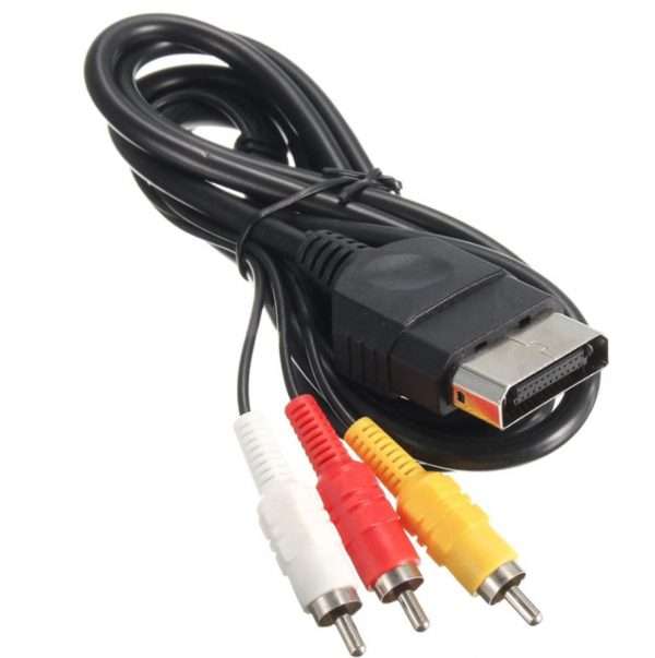 Original Classic Xbox 6FT Audio Video Composite Cable AV 3 RCA Wire Cord - Image 6